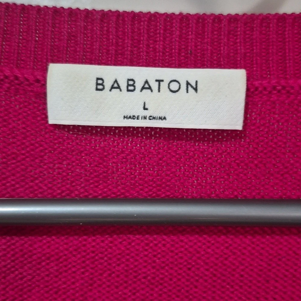 BABATON- MERINO WOOL SWEATER - Picture 4 of 7